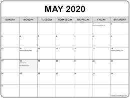 May 2020 Calendar With Holidays Canada In 2020 Calendar Printables August Calendar Monthly Calendar Printable