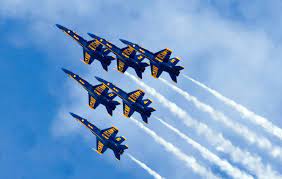 Blue Angels Wallpapers Wallpaper Cave Silhouette of steel ridge wallpaper, blue and pink sky painting. blue angels wallpapers wallpaper cave
