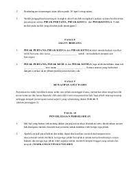 Template loan agreement (eng & bm) Surat Perjanjian Perkongsian Surat Relatable Investor Relations