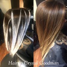 Hand Painted Balayage Hair Matrix Long Hair Ombre Hair By Crystal Goodman Hair Color Techniques Long Hair Styles Balayage Hair