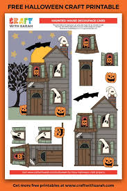Halloween Haunted House Card Making Project Craft With Sarah