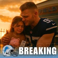 BREAKING: 9-Year-Old Girl Saved for 3 Years to Watch Detroit Lions, Still  Can't Get a Ticket — Aidan Hutchinson's Next Move Brings NFL and Fans to  Tears A story that moved America: