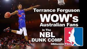 Terrance would go on to win the contest. Terrance Ferguson Wows Australian Nbl Fans In The 2016 Dunk Comp Youtube