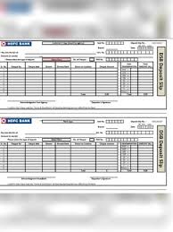 Click button to download your fillable forms. Hdfc Bank Deposit Slip A Deposit Slip Is A Form Supplied By A Bank For A Depositor To Fill Out Designed To Document In Categories The Items Included In The Deposit