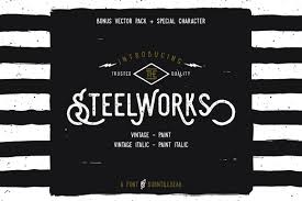 Distillerystrong (1520 downloads) free for personal use report. Steelworks Font Befonts Com