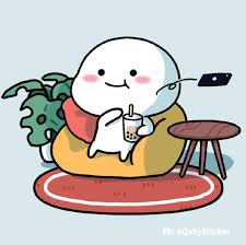 Line stickers quby sticker,starmoly & chaoneng,smile at life.,stickers,animated stickers,example with gif animation. Quby Sticker Home Facebook