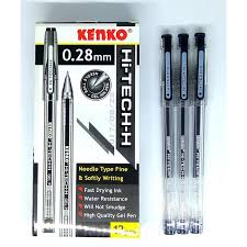 Pulpen Kenko Hi Tech H 0 28 Mm Hitam Kode El0422 Za Shopee Indonesia