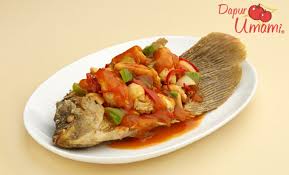 Gurame saus padang ala seafood : Dapur Umami