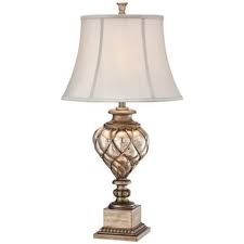 Olde Silver Led Night Light Table Lamp X1247 Lamps Plus Night Table Lamps Table Lamp Traditional Table Lamps