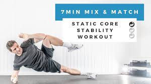 There isn't any equipment required for this balancing workout, but for added difficulty you can add a. Mix Match 7 Min Echtzeit Static Core Stability Workout Fur Einsteiger Youtube