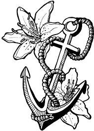Frogs are small animals that are often associated with the rainy season. Anchor Coloring Page Anchor With Rope Coloring Page Free Printable Coloring Home