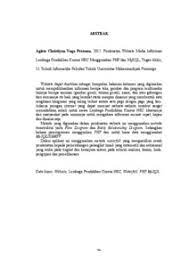 Paradigma metodologi penelitianteknik informatika 1. Contoh Sampul Skripsi Teknik Informatika Pejuang Skripsi