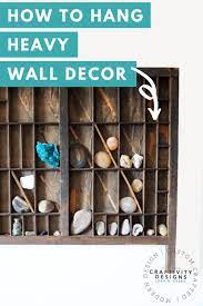 Clay art wall hanging how tos. How To Hang A Shadow Box Or Heavy Picture Frame Craftivity Designs