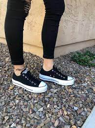 How much more than i converse shoes? Obsessed With M New Chucks Fit Info Runs Small Runs Big I Ve Always Been A Huge Fan Of Converse This Was My First Tie Ordering The Platform Shoes And I M So Obsessed They Fit Perfectly And I Love The Weight Of Them Also The Platforms Not Too Intense So