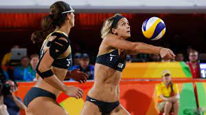 Regarding women's beach volleyball players at the olympics, they usually compete in bikinis while men play in tank tops and shorts. The Real Reason Beach Volleyball Players Wear Bikinis