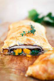 Vegetarian Wellington Recipe Vegetarian Wellington Vegetarian Christmas Dinner Wellington Food