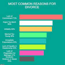Most Common Reasons For Divorce Statistics Source Wf Lawyers Com Divorce Statistics And Facts Marriage Meme Reasons For Divorce Divorce The More You Know