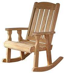 2020 latest design cheap rocking chair play sleeper. Amazon Com Amish Heavy Duty 600 Lb Mission Pressure Treated Rocking Chair Unfinished Garden Outdoor