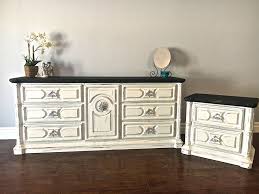 Black And Silver Dresser Black White Silver Dresser Set Custom Order For Deana Selling Furniture Silver Dresser Dresser Sets