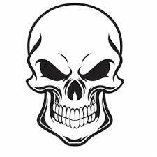 Download Skull Head Svg File Skull Face Svg Cut File Download Jpg Png Svg Cdr Ai Pdf Eps Dxf Format