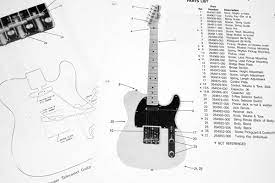 Guitar squier classic vibe 50s tele specifications. Fender Squier Telecaster 268502 1984 Parts List Photo Close Up Of Bridge And Wiring Diagram