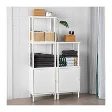 Dynan Regal Mit 2 Schranken Weiss Ikea Deutschland Ikea Badmobel Schrankturen Regal