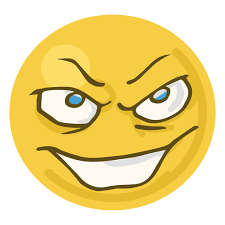 How to credit on printed materials? Evil Face Emoji Transparent Png Svg Vector File