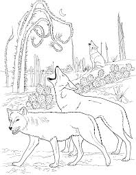 Il suffit de cliquer et regarder! Coloring Pages Of Wolves Howling Novocom Top