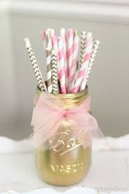Gold White Pink Deer Birthday Party Deer Birthday Party Pink Gold Party 1st Birthday Girls