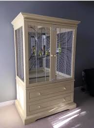 White Asymmetrical Top Pet Bird Cage Diy Bird Cage Bird Cage
