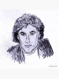 Pegatina for Sale con la obra «David Hasselhoff» de MoMoJaJa