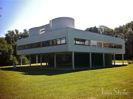 Modernist Villa Savoye Le Corbusier Poissy France C 1931 Via Tam Stone Architecture Modern Architecture Modern Buildings
