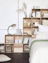 1001 Projets Et Idees Geniales De Tete De Lit A Faire Soi Meme Meuble Tete De Lit Tete De Lit Avec Rangement Deco Chambre