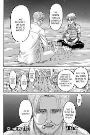 I really dont like the ending…. Attack On Titan Chapter 137 Review Vgculturehq