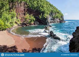 $10,599.9 mil, headquarters in honolulu. Red Sand Beach Hana Maui Hawaii Stock Image Image Of Pacific Islands 140260739