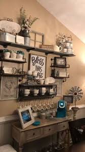 Wall All New Coffee Bar Wall Decor In 2020 Farmhouse Style Kitchen Decor Farmhouse Dining Rooms Decor Farmhouse Dining