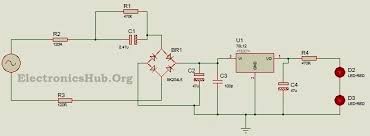 230v Led Driver Circuit Diagram Working And Applications Led Drivers Circuit Circuit Diagram