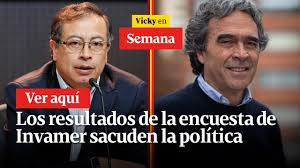 Esta tuvo una recolección especial de datos: Los Resultados De La Encuesta De Invamer Sacuden La Politica