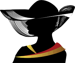 Woman With Fancy Hat Silhouette Fancy Hats Silhouette Woman Silhouette