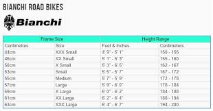 Bianchi Frame Size Chart Framejdi Org