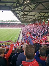Union is the first club that played in east germany's oberliga in the bundesliga since energie cottbus was relegated in 2009. The Fan Built Stadium Union Berlin An Der Alten Foresterei
