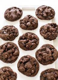 The Best Double Chocolate Chip Cookies Chef Savvy Recipe Double Chocolate Chip Cookies Chocolate Chip Cookies Double Chocolate Chip Cookie Recipe