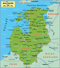 Lettland (lettisch latvija, amtlich republik lettland, lettisch latvijas republika) ist ein staat im baltikum.als mittlerer der drei baltischen staaten grenzt es im süden an litauen, im südosten an weißrussland, im osten an russland, im norden an estland und im westen an die ostsee. Karte Von Baltikum Region In Estland Lettland Litauen Estland Lettland Litauen