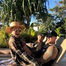 pinks husband carey hart left australia one day before she