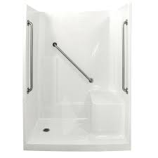 Fiberglass shower stalls as bathing interior for shower activity and increase homey feeling then. Ella S Bubbles White Shower Wall Surround Multi Piece Common 33 In X 32 In Actual 33 In X 33 In Lowes Com Shower Wall Shower Wall Kits Shower Stall