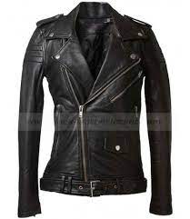 Womens Black Motorcycle Jacket Sheepskin Leather Jacket Leather Jackets Women Black Leather Motorcycle Jacket Lambskin Leather Jacket