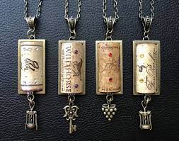 Custom Wine Cork Necklace Wine Cork Jewelry Wine Charm Etsy In 2020 Wine Cork Jewelry Cork Jewelry Cork Necklace