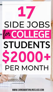 20 Best Online Jobs For College Students To Earn Money Easy Online Jobs Student Jobs Best Online Jobs