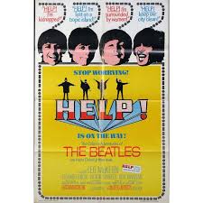 The interior of the house are shot as a miniature and composed on post. Help Film Poster 1965 For Sale At 1stdibs