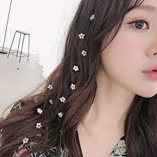 Buy Nozomi Flower Hair Clip Yesstyle Ulzzang Asian Asiangirl Asianmakeup Korean Koreangirl Ulzzangg Flowers In Hair Beaded Hair Pins Flower Hair Clips